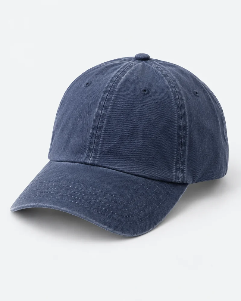 Weekend Cotton Cap warna Midnight blue